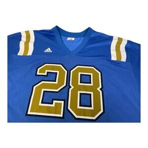 Authentic UCLA Bruins Men’s 2XL Adidas Football Jersey Men’s Powder Blue #28